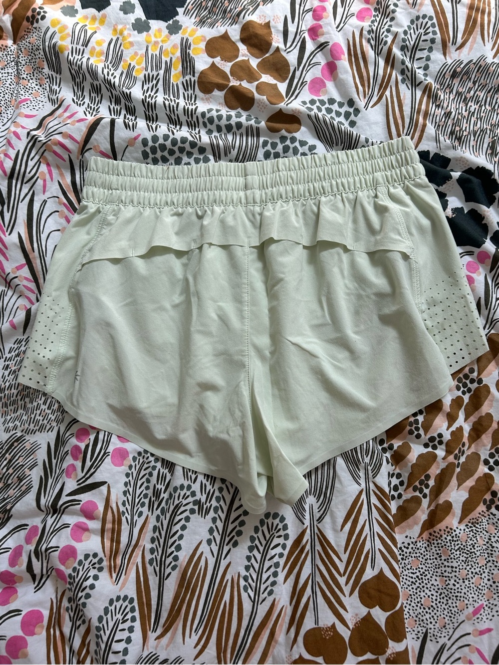 Lined athletic shorts